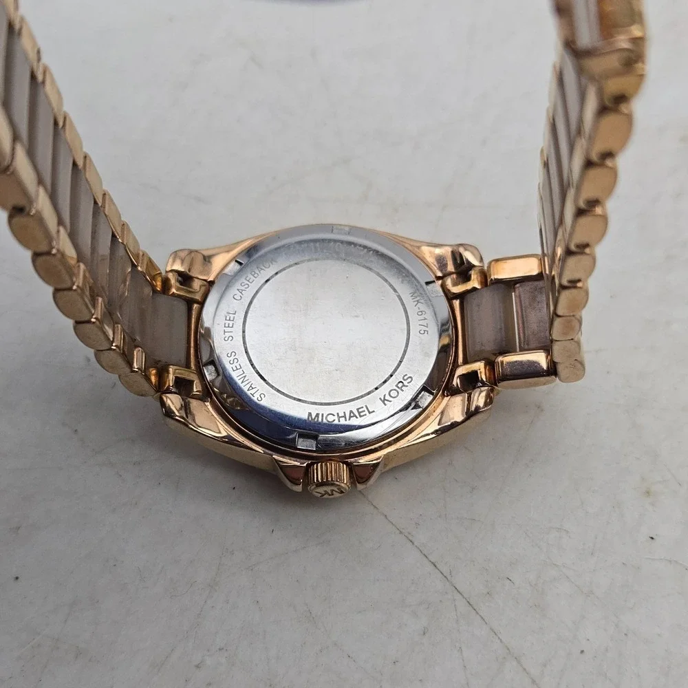 Michael Kors Chronograph Women's Mini Blair Rose Gold Tone Watch MK6175